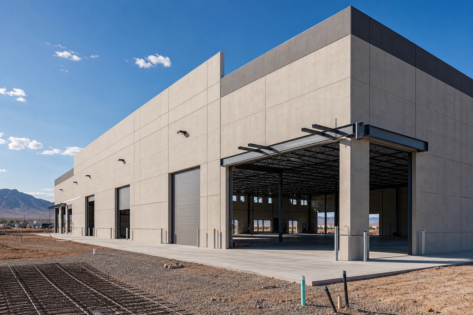 Las Vegas tilt-up industrial warehouse